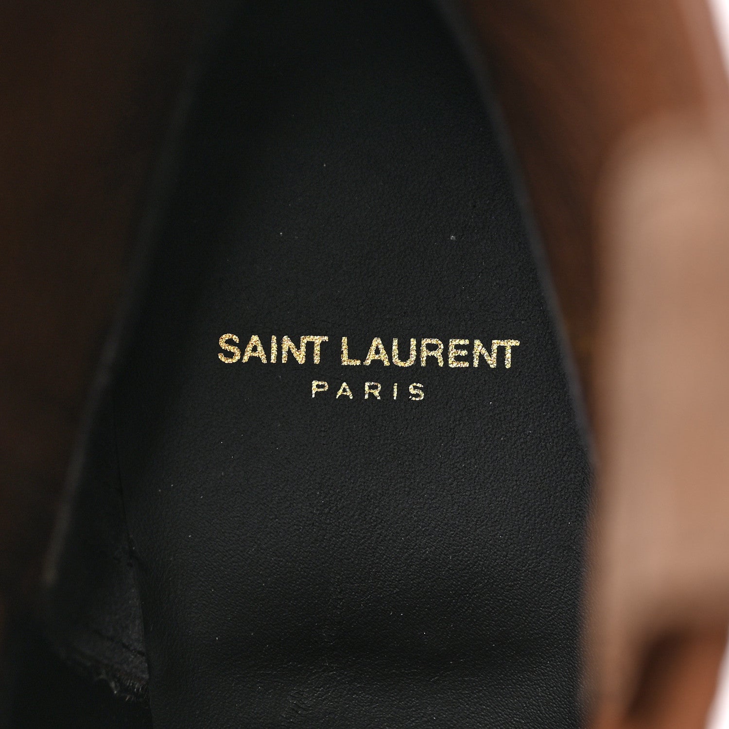 Saint Laurent Suede Eastwood Western Boots 38 Vintage Brown 8 of 12