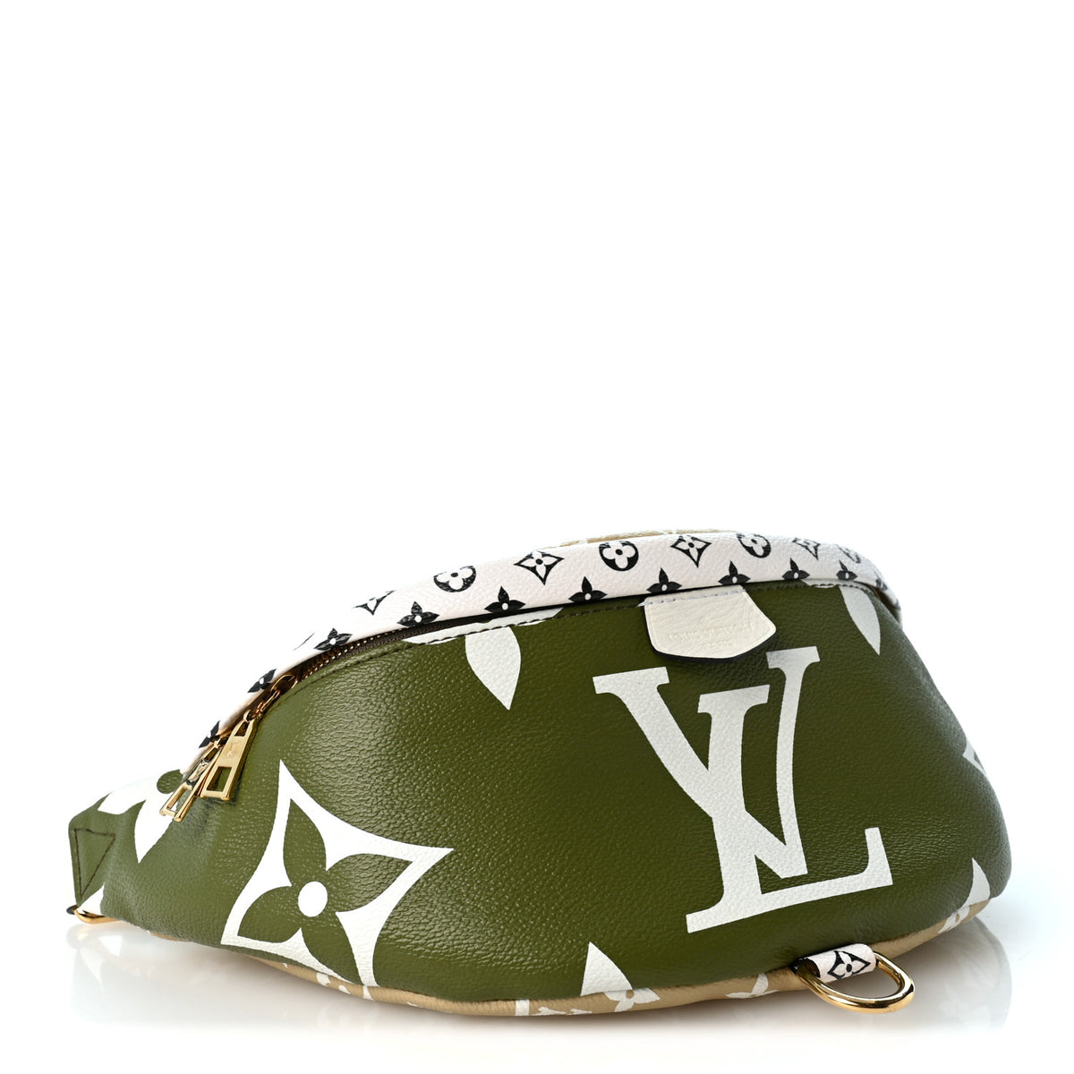 Louis Vuitton Monogram Giant Bumbag Kaki Beige 4 of 10