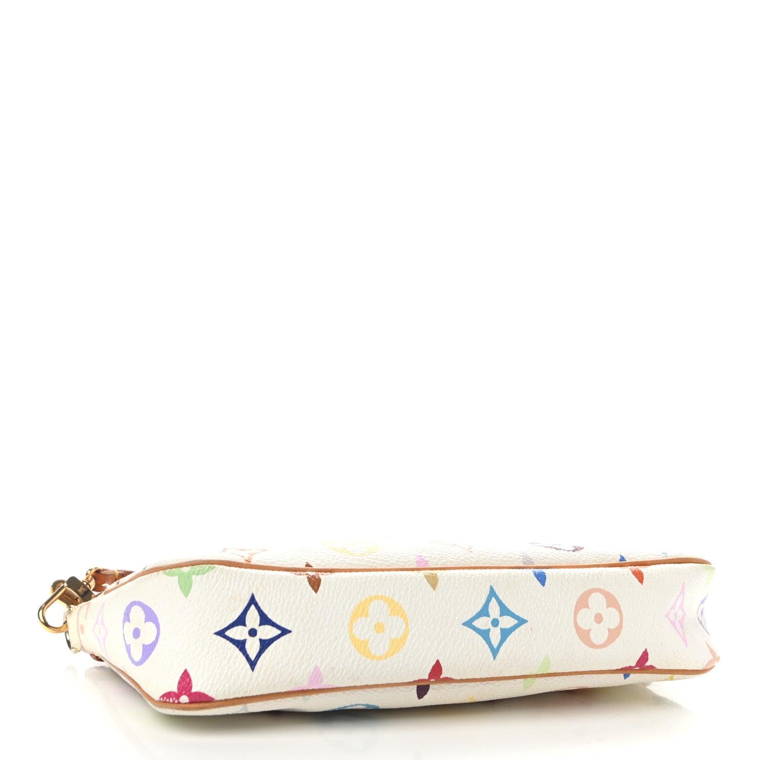 Louis Vuitton Monogram Multicolor Pochette Accessories White 4 of 14