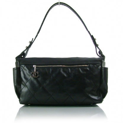 Chanel Leather Large BIARRITZ Black 1 of 11