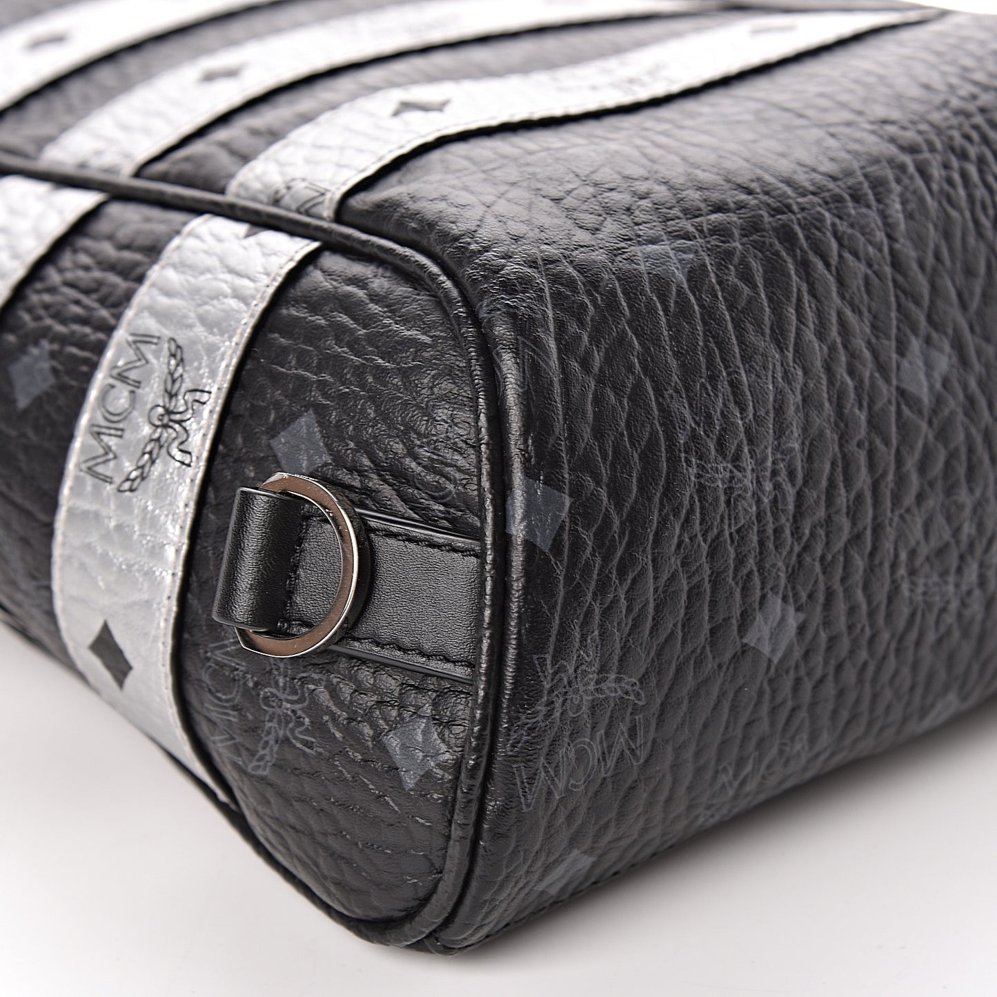Visetos Spot Medium Sling Bag Black Silver
