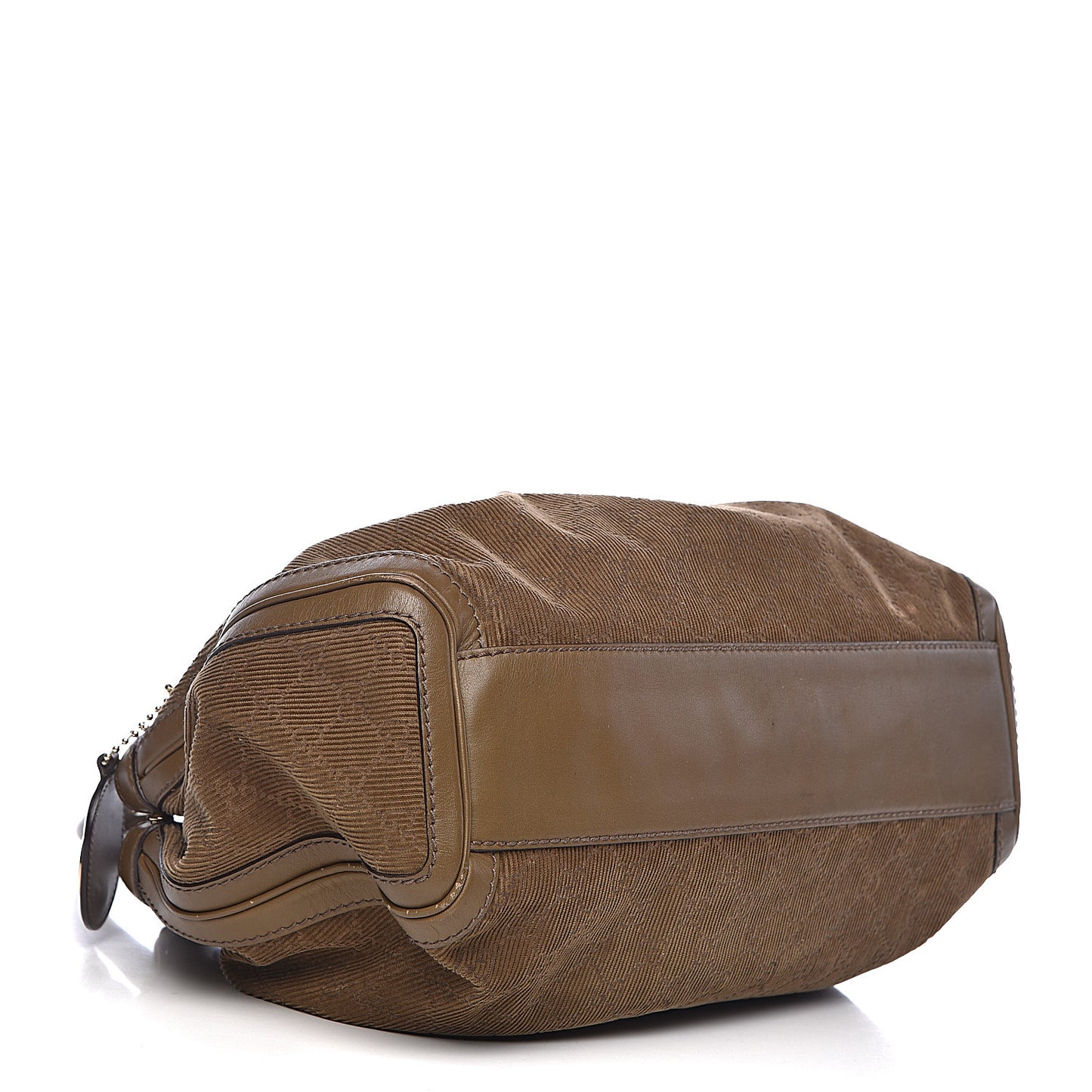 Monogram Corduroy Medium Sukey Tote Brown