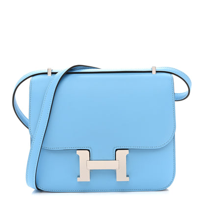 Hermes Swift Constance 18 Celeste 1 of 12