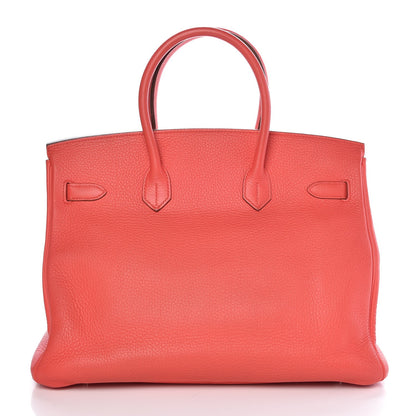 Hermes Togo Birkin 35 Rose Jaipur 5 of 32