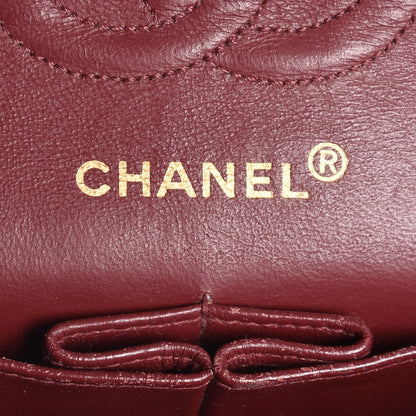 Chanel Lambskin Quilted Small Double Flap Black 7 of 10