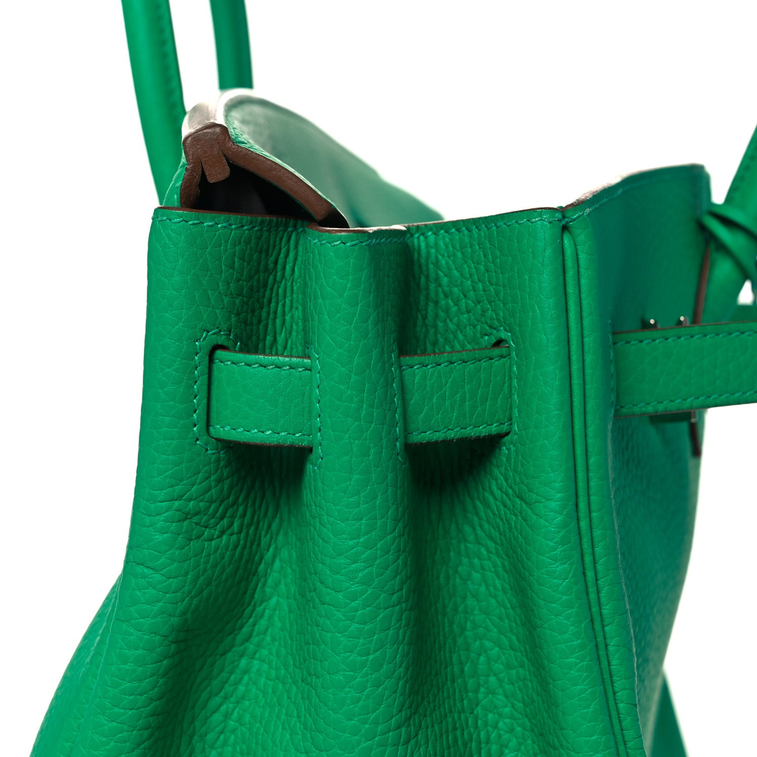 Hermes Taurillon Clemence Birkin 35 Menthe 15 of 34