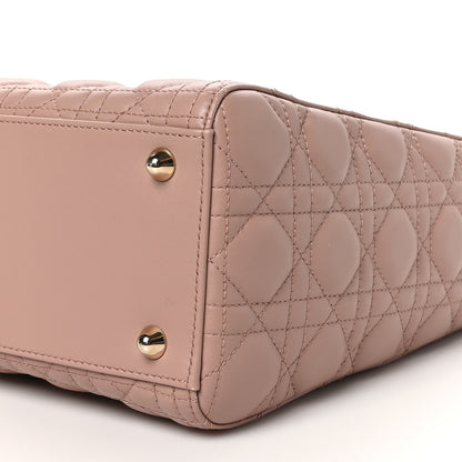 Christian Dior Lambskin Cannage Large Lady Dior Fard 10 of 11
