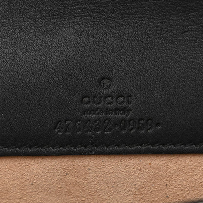 Gucci Velvet GG Monogram Super Mini Dionysus Shoulder Bag Blue Beige Black 6 of 9