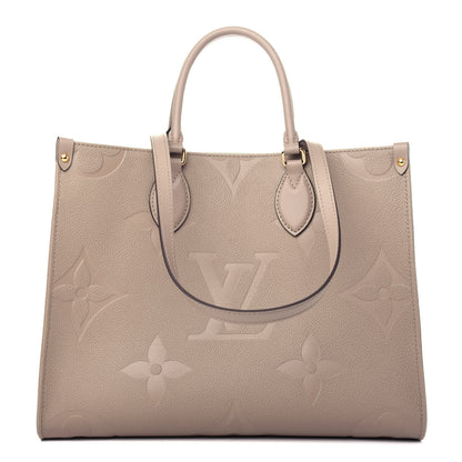 Louis Vuitton Empreinte Monogram Giant Onthego MM Tourterelle 1 of 10