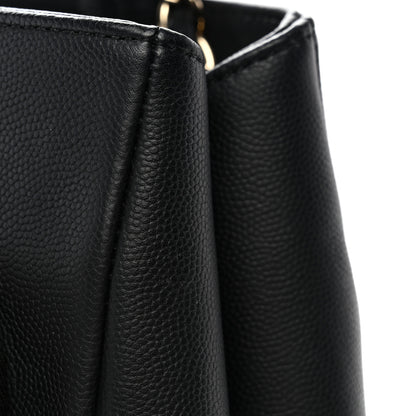 Chanel Caviar Quilted Small Business Affinity Shopping Bag Black 10 of 10