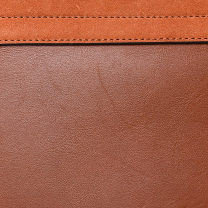 Chloe Suede Calfskin Medium Faye Shoulder Bag Tobacco 8 of 10