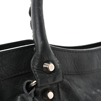 Balenciaga Agneau Classic Silver Hardware City Gris Fossile 13 of 14