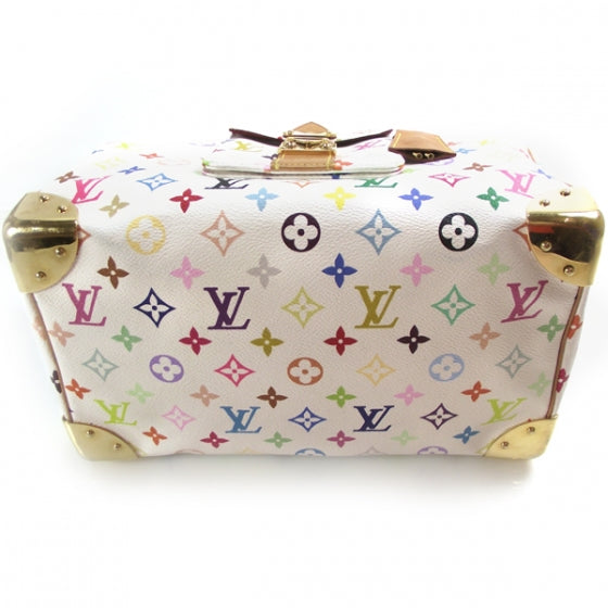 Louis Vuitton Monogram Multicolor Speedy 30 White 4 of 10
