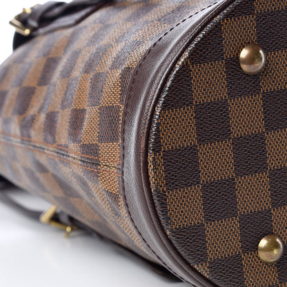 Louis Vuitton Damier Ebene Marais Bucket 23 10 of 14