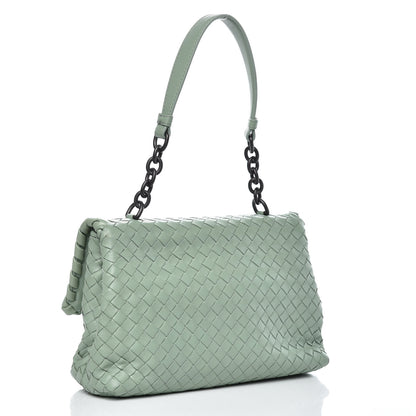 Bottega Veneta Nappa Intrecciato Small Olimpia Bag New Sage 3 of 13