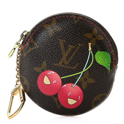Louis Vuitton Monogram Cerises Round Coin Purse 1 of 7
