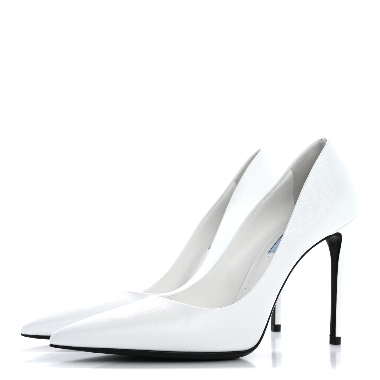 Saffiano Vernice Pumps 37.5 White