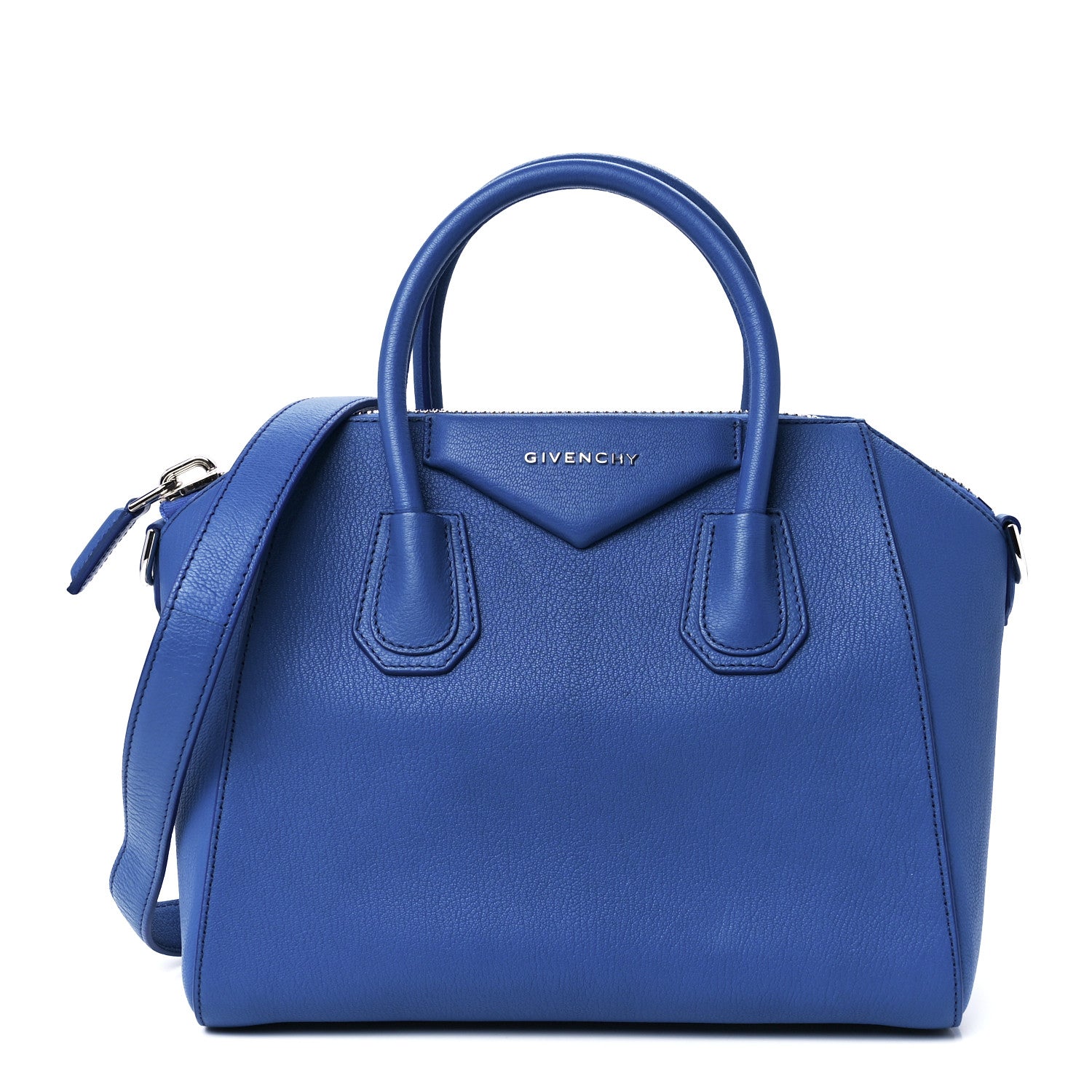 Givenchy Sugar Goatskin Small Antigona Indigo Blue 1 of 11
