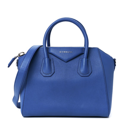 Givenchy Sugar Goatskin Small Antigona Indigo Blue 1 of 11