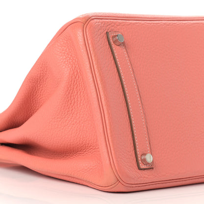 Hermes Taurillon Clemence Birkin 35 Crevette 7 of 9