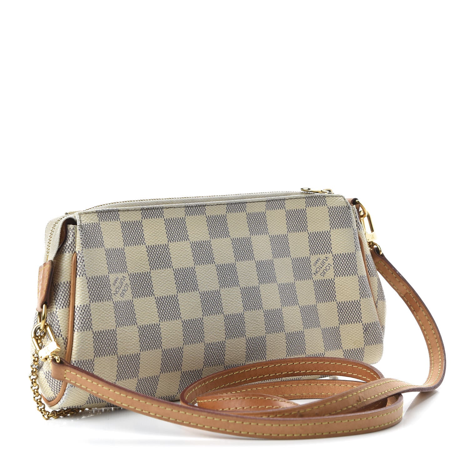Louis Vuitton Damier Azur Eva Clutch 3 of 11