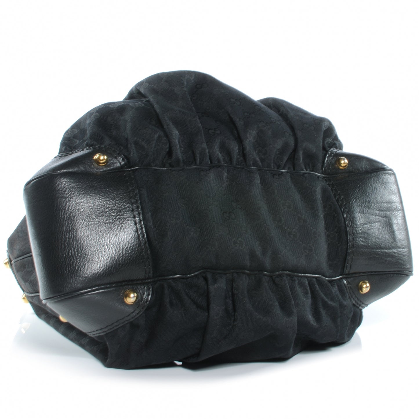 Monogram Large Jockey Hobo Black