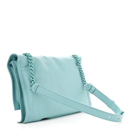 Salvatore Ferragamo Calfskin Small Viva Bow Shoulder Bag Tyrone Turquoise 3 of 11
