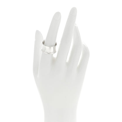 Tiffany Sterling Silver Wide 1837 Ring 54 7 2 of 4