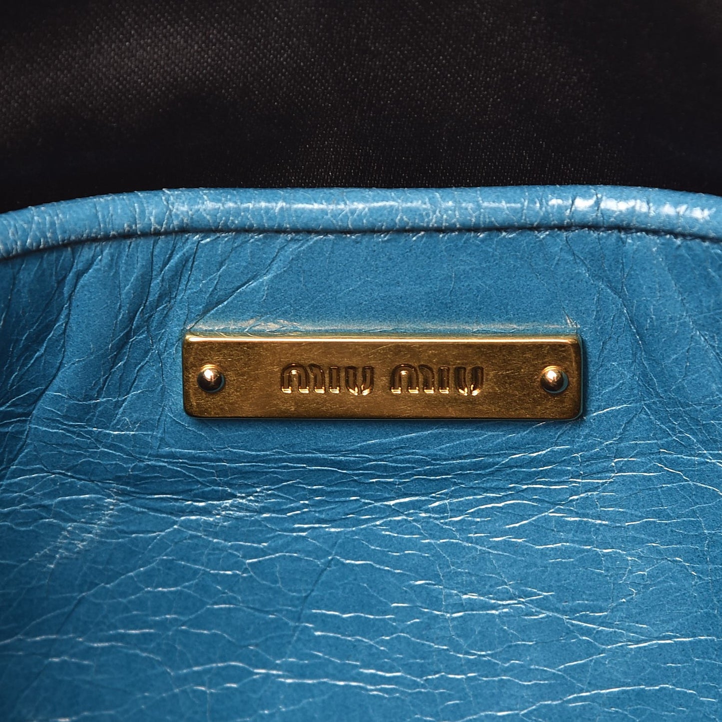 Vitello Shine Zip Tote Laguna