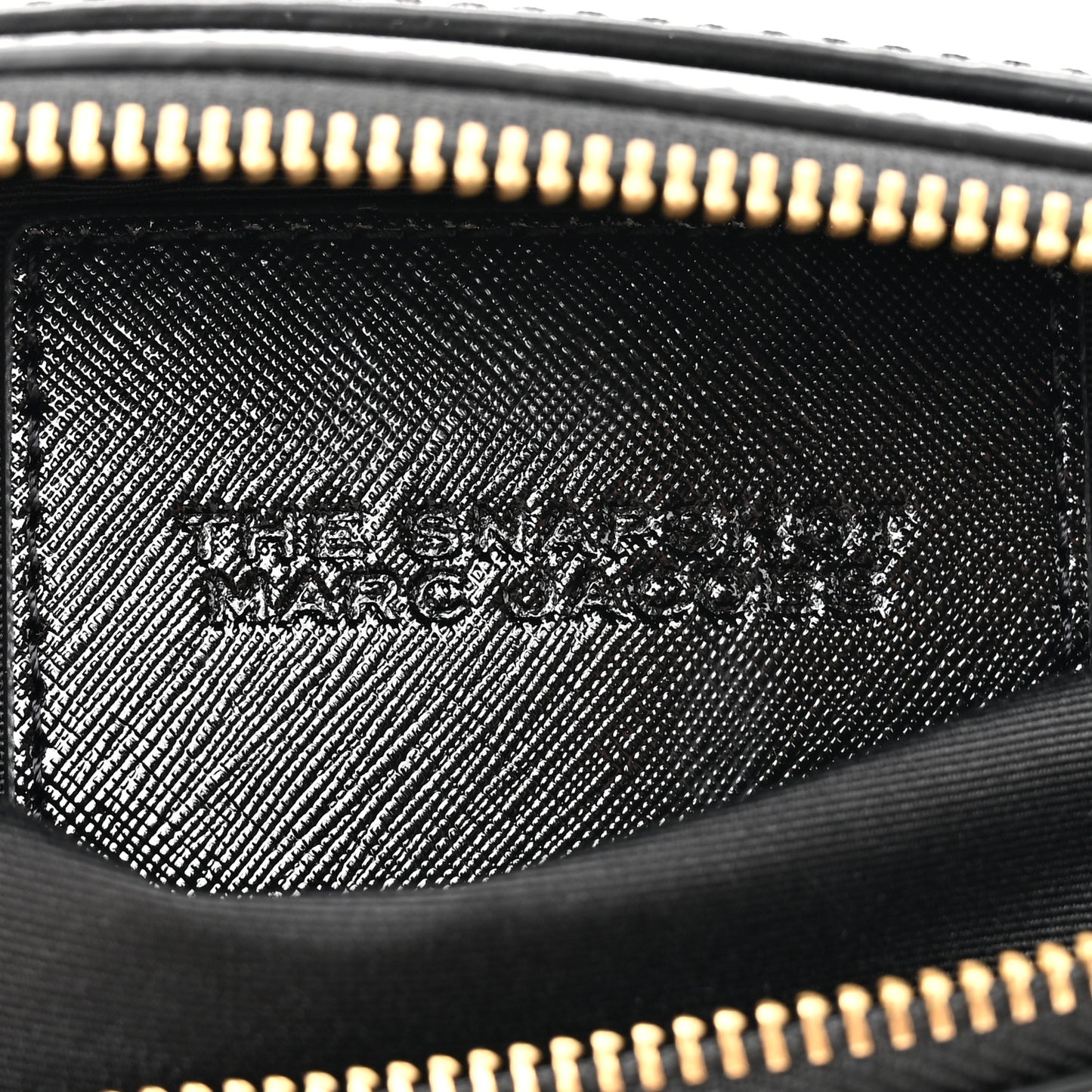 Saffiano Small Snapshot Camera New Black Mulitcolor