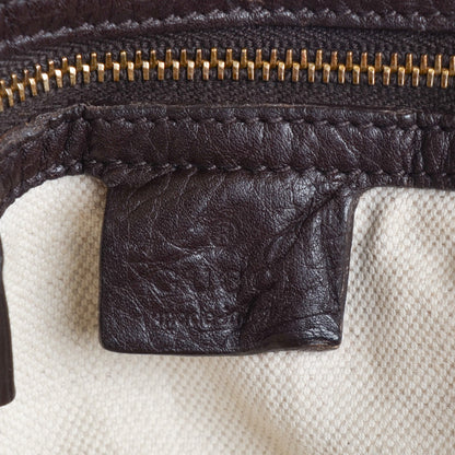 Gucci Pebbled Calfskin Medium Heritage Shoulder Bag 7 of 9