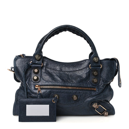 Balenciaga Agneau Giant 21 Rose Gold Hardware City Dark Night 3 of 11