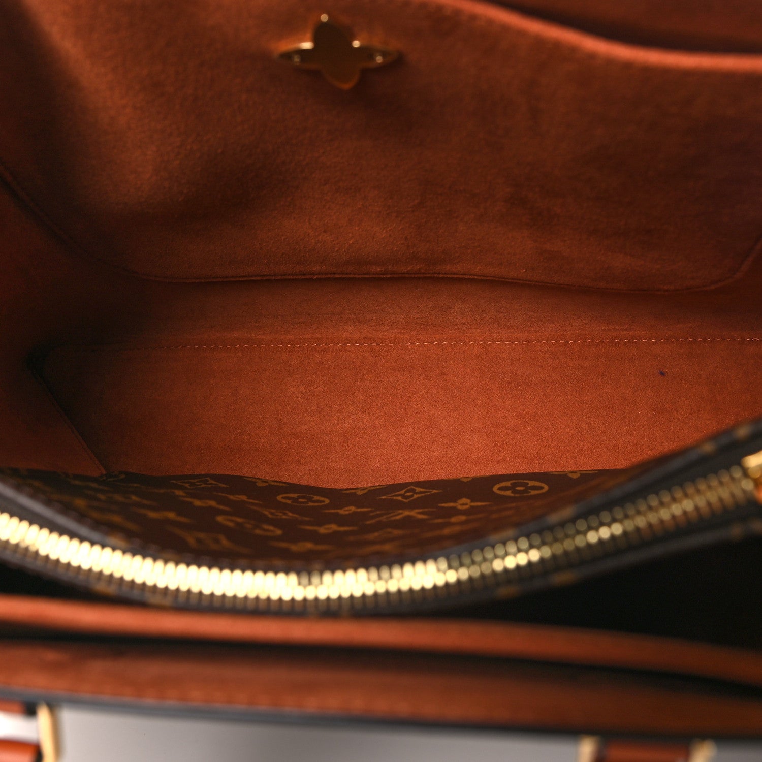 Louis Vuitton Monogram Flower Tote Caramel 6 of 10