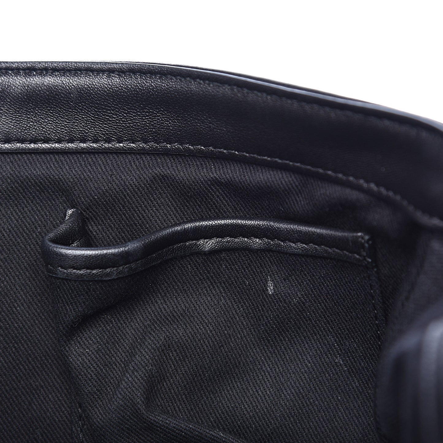 Nappa Quilted Shoulder Bag Black