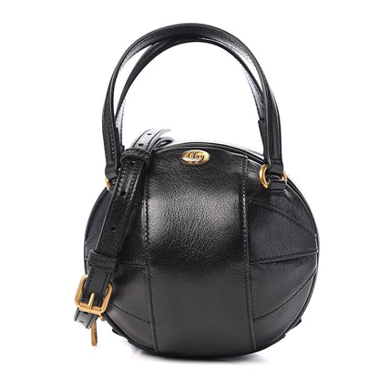 Gucci Piuma Lux Energy Mini Tifosa Basketball Shaped Shoulder Bag Black 1 of 9