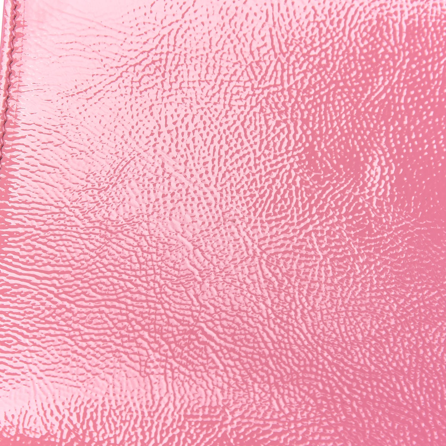 Saint Laurent Textured Patent Large Belle De Jour Clutch Indian Pink 12 of 12