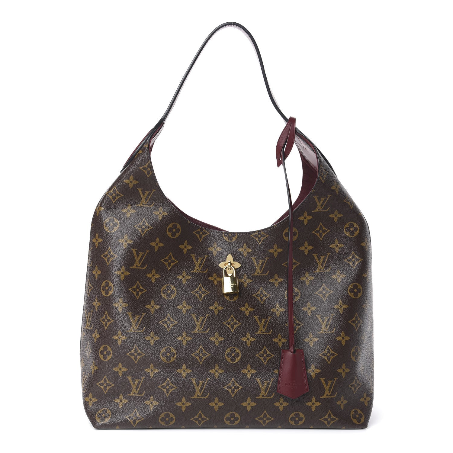 Louis Vuitton Monogram Flower Hobo Bordeaux 1 of 8