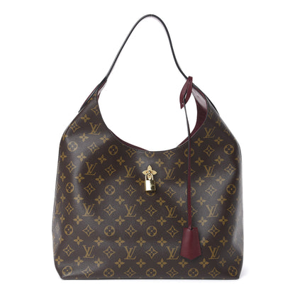 Louis Vuitton Monogram Flower Hobo Bordeaux 1 of 8