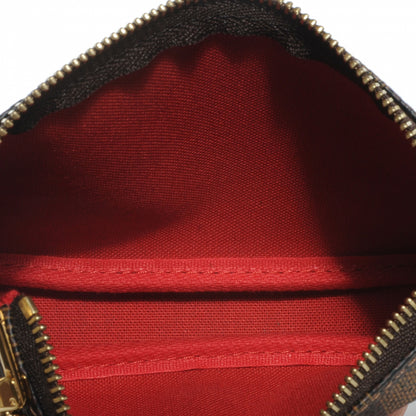Louis Vuitton Damier Ebene Mini Pochette Accessories Bag 5 of 7
