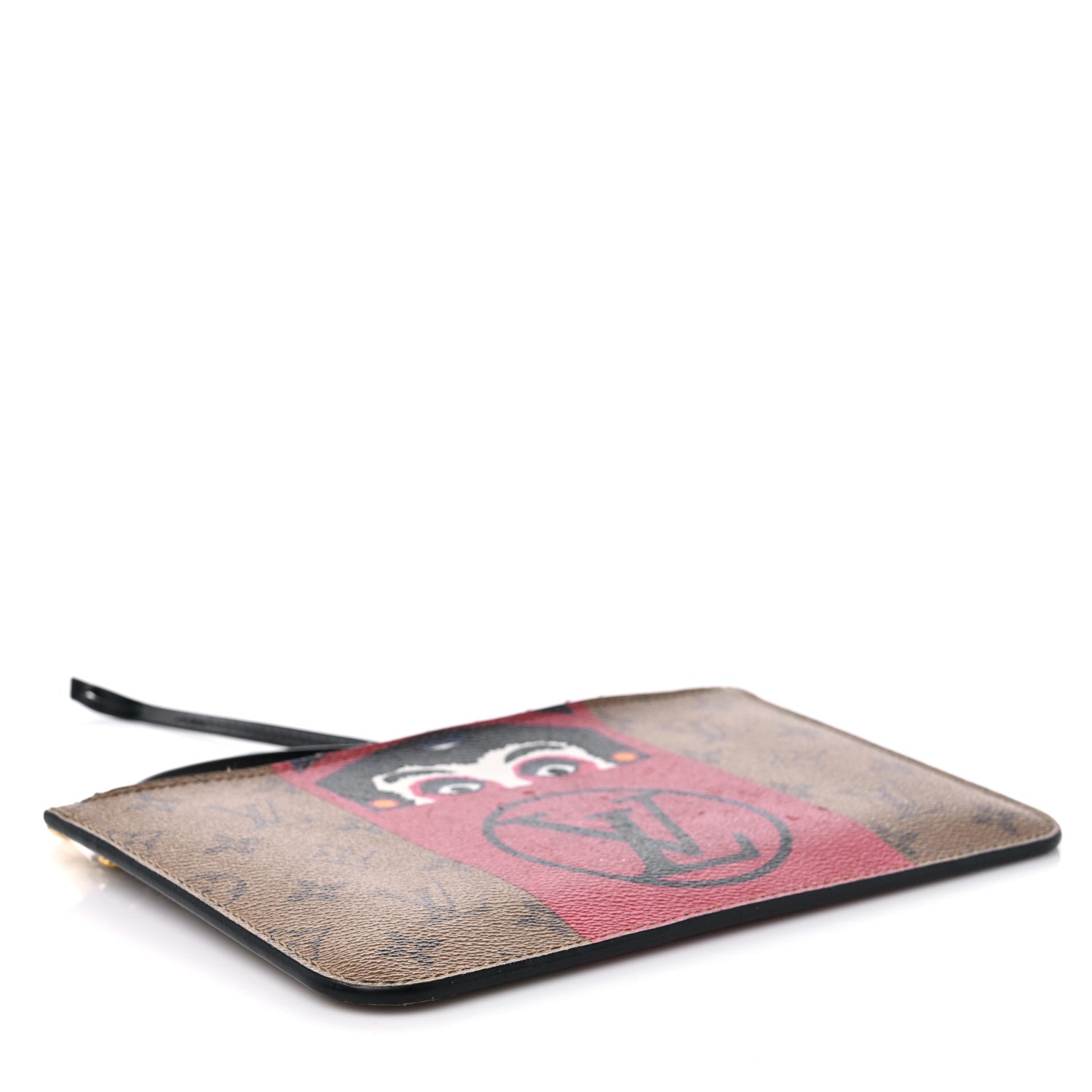 Louis Vuitton Reverse Monogram Kabuki MM GM Pochette 4 of 16