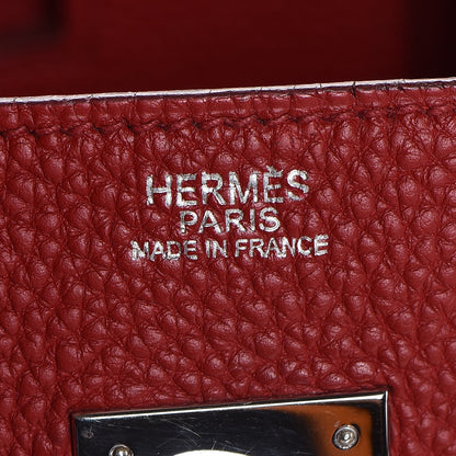 Hermes Togo Birkin 30 Rouge Garance 22 of 37