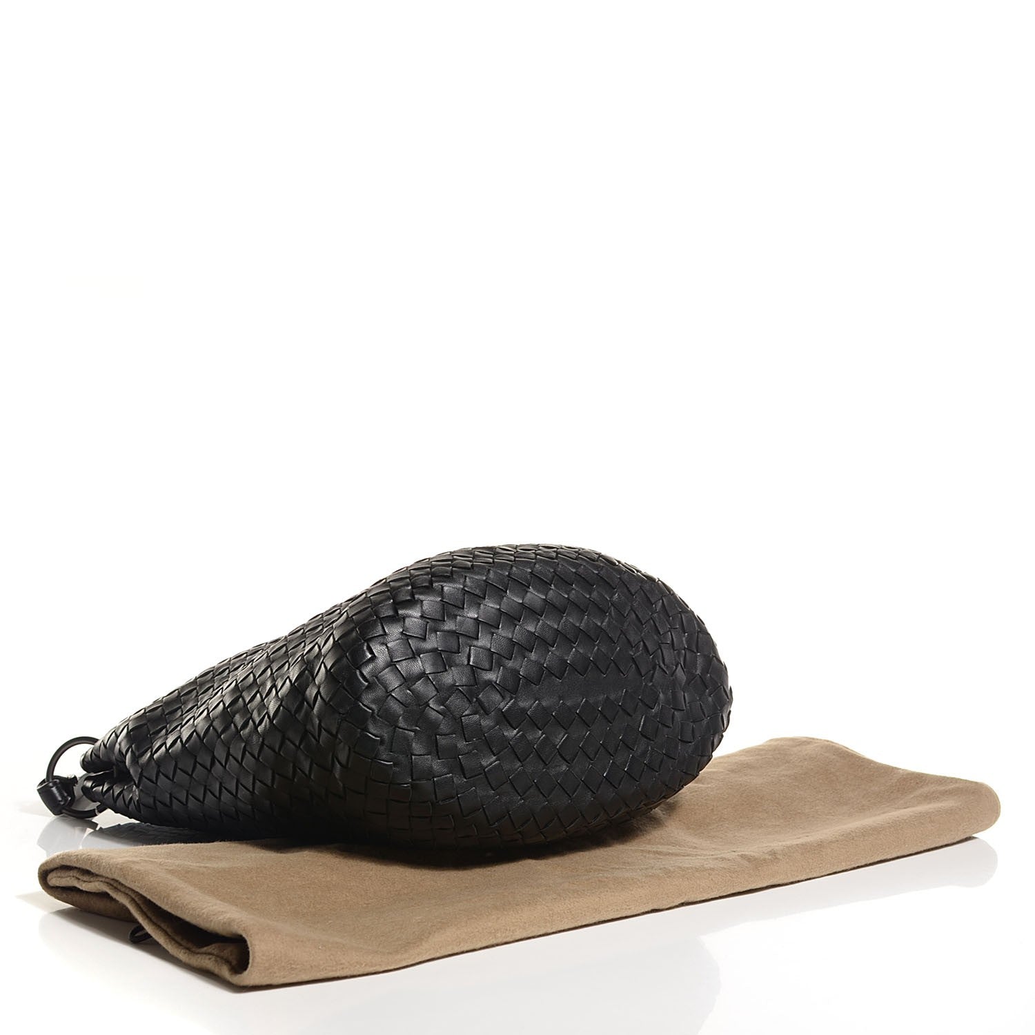 Bottega Veneta Nappa Intrecciato Bucket Bag Nero Black 4 of 8