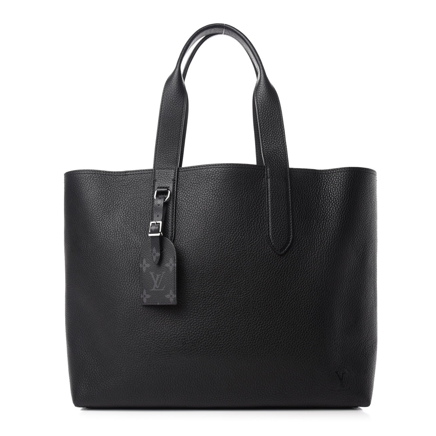 Louis Vuitton Taurillon Monogram Eclipse Cabas Voyage Black 1 of 10