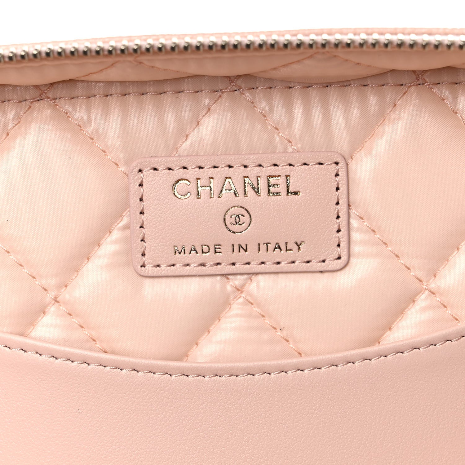 Chanel Caviar Quilted Large Vanity Pouch Light Beige 7 of 11