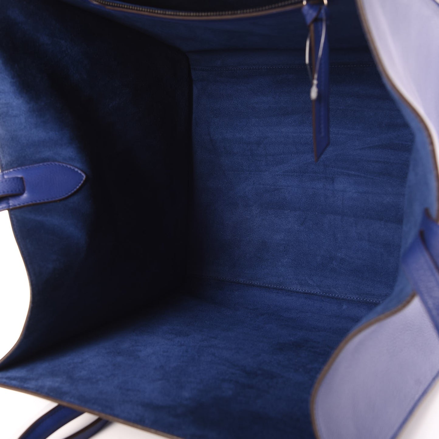 Supple Calfskin Medium Phantom Luggage Indigo