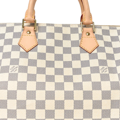 Louis Vuitton Damier Azur Speedy 35 8 of 10