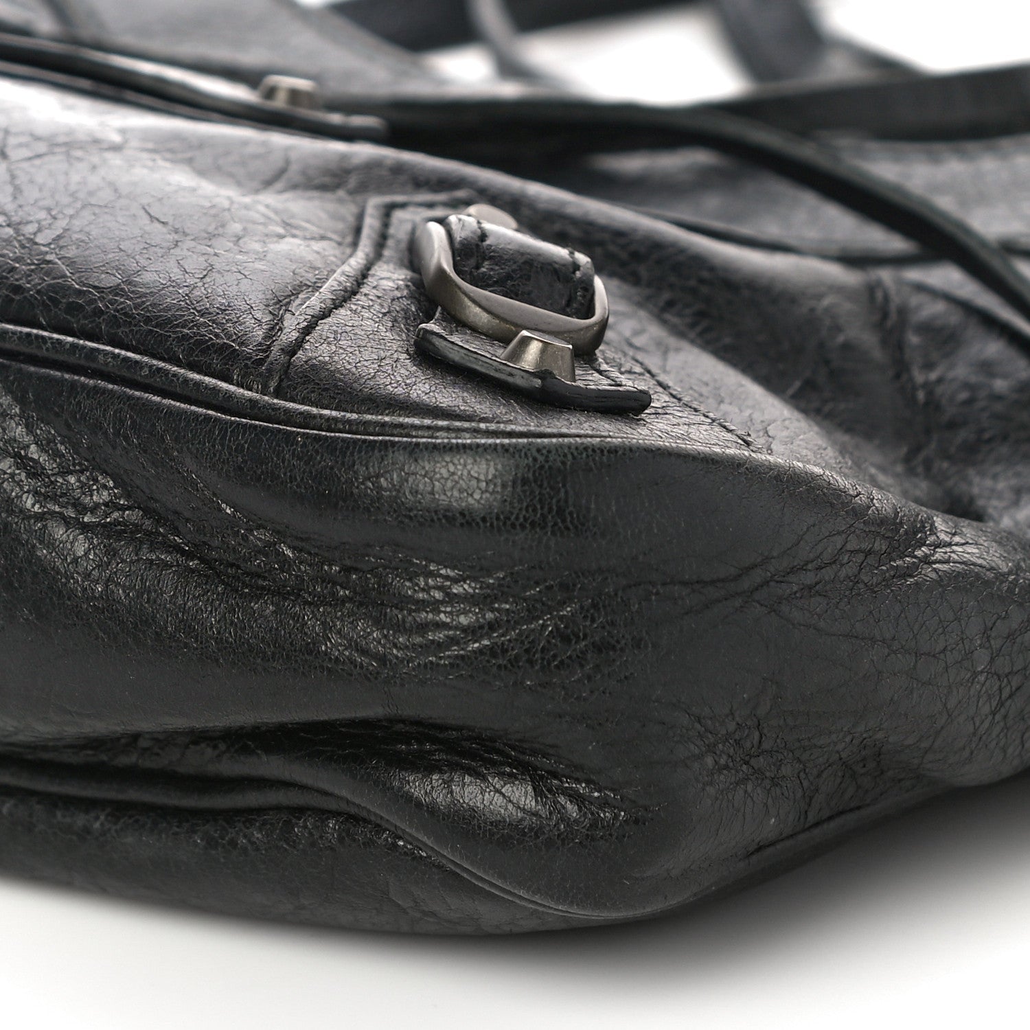 Balenciaga Agneau Classic Hardware Hip Black 8 of 8