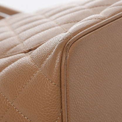 Chanel Caviar Quilted Medallion Tote Beige 10 of 14