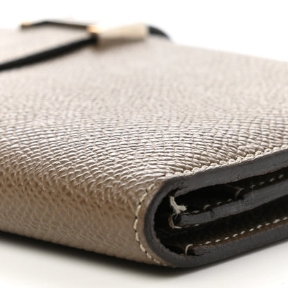 Hermes Epsom Bearn Gusset Wallet Etoupe 12 of 12