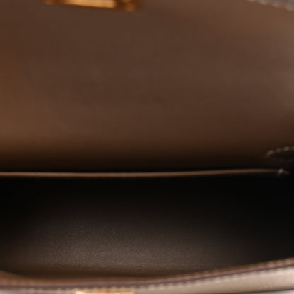 Hermes Epsom Mini Kelly Sellier 20 Etoupe 5 of 11